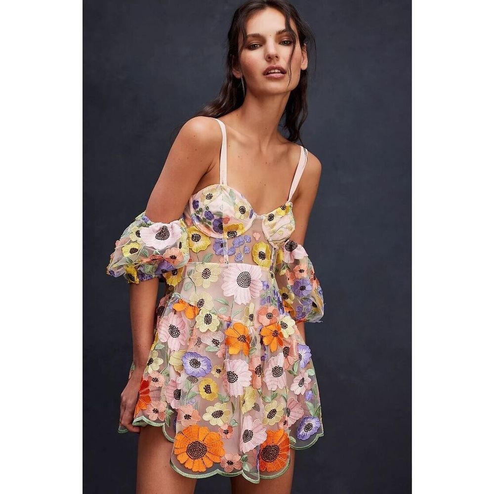 For Love And Lemons Prato Mini Dress